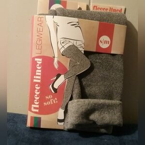 Fleece lined legwear S/M